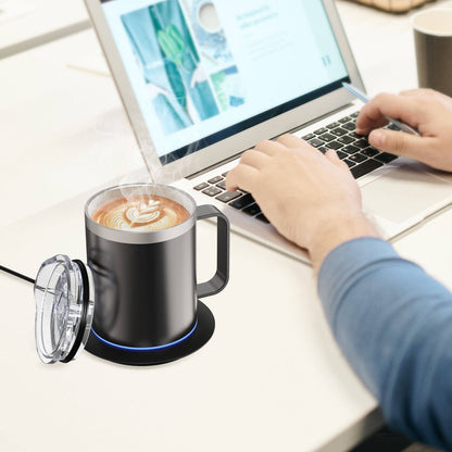 Mug Chauffant USB-C avec Socle Intelligent