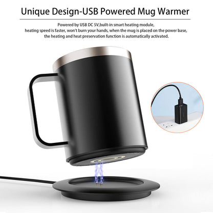 Mug Chauffant USB-C avec Socle Intelligent