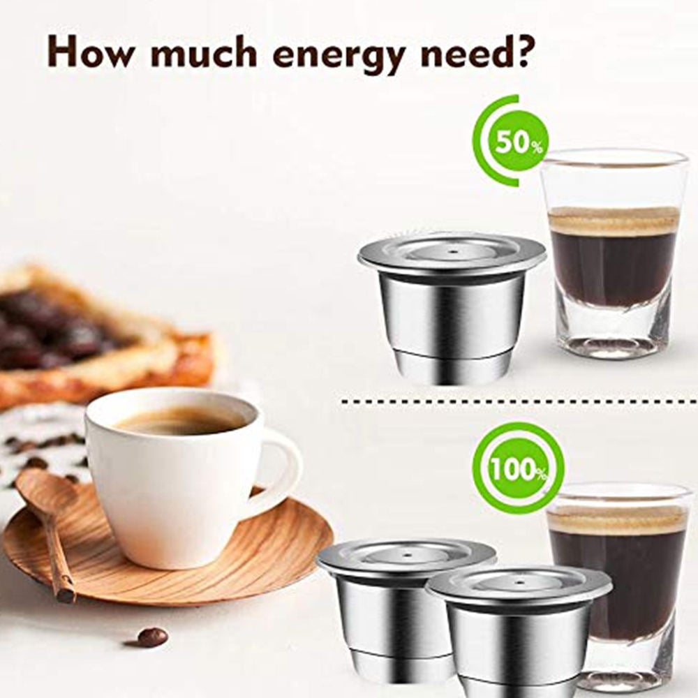 Capsules réutilisables compatibles Nespresso