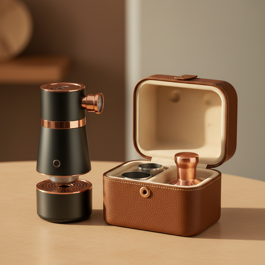 KahwaGo : Machine à expresso portable + Etui — Disponible prochainement